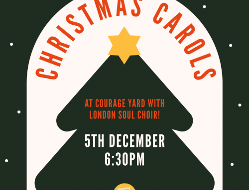 Christmas Carols at Courage Yard!