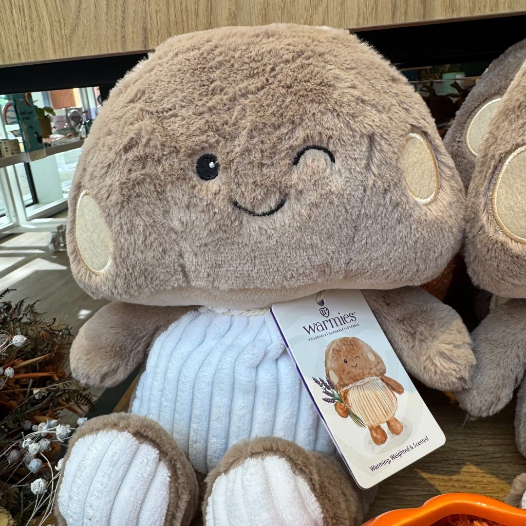 Mushroom Winking Stuffed Animal