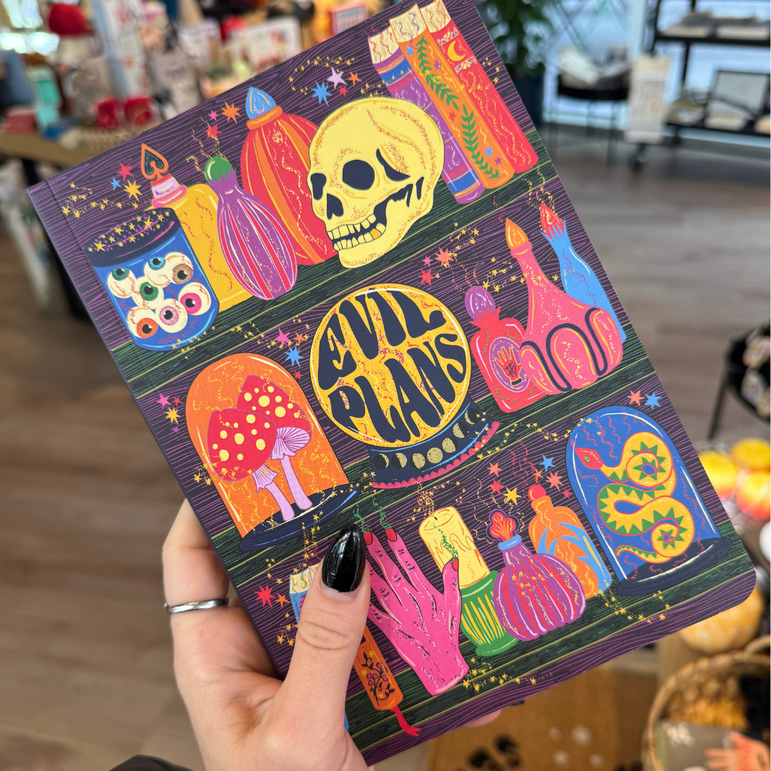 Evil Plans Notebook