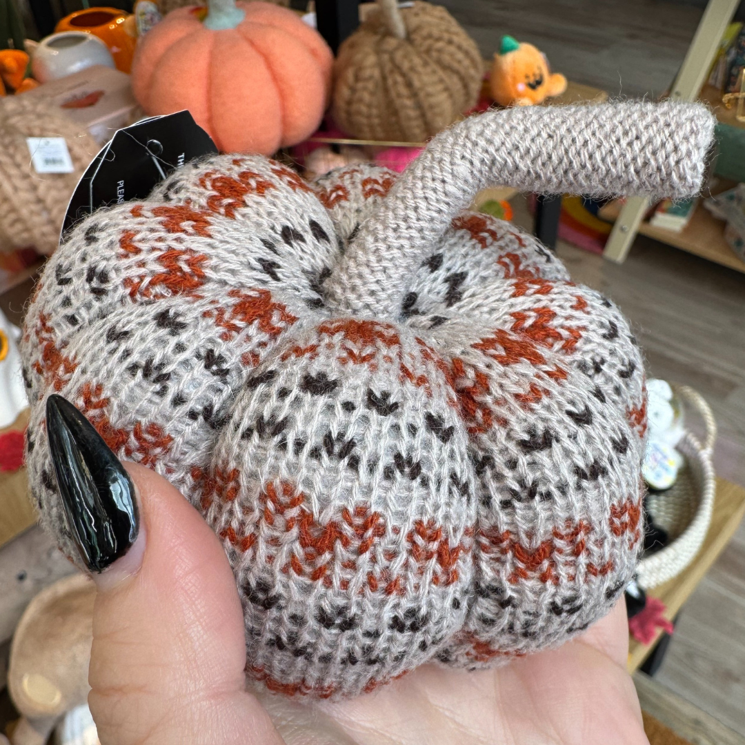 Autumn Fabric Pumpkin
